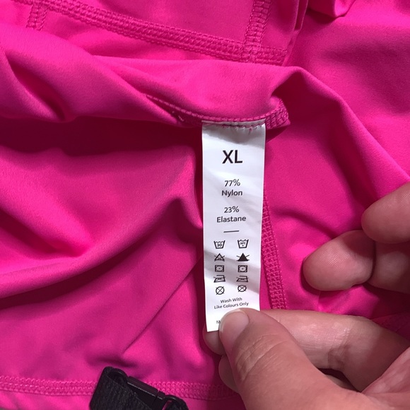 NWT- Halara- XL- Hot Pink 🎾 Mini-Dress W/ 2 pockets included on Shorts. - Picture 12 of 14